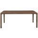 Table de Repas Storm Zuiver Table de Salle à Manger Rectangulaire Bois Couleur Noyer 75x90x160cm