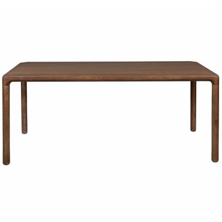 Table de Repas Storm Zuiver Table de Salle à Manger Rectangulaire Bois Couleur Noyer 75x90x160cm