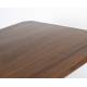 Table de Repas Storm Zuiver Table de Salle à Manger Rectangulaire Bois Couleur Noyer 75x90x160cm