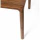 Table de Repas Storm Zuiver Table de Salle à Manger Rectangulaire Bois Couleur Noyer 75x90x160cm
