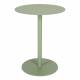 Bout de Canapé Rond Snow Outdoor Zuiver Sellette Table d'Appoint Extérieure Acier Inoxydable Vert 35x35x45cm