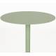 Bout de Canapé Rond Snow Outdoor Zuiver Sellette Table d'Appoint Extérieure Acier Inoxydable Vert 35x35x45cm