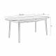 Table Twist Zuiver Table à Manger Ovale Extensible Table de Repas avec Rallonge Bois Couleur Naturelle 76x90x240cm