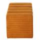 Banc Melvin Athezza Banquette Velours Côtelé Miel Bout de Lit Seventies 42x42x98cm