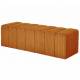 Banc Melvin GM Athezza Banquette Velours Côtelé Miel Bout de Lit Seventies 42x42x139cm
