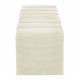 Banc Melvin GM Athezza Banquette Velours Côtelé Creme Bout de Lit Seventies 42x42x139cm