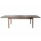 Table de Repas Kassel Athezza Table à Manger Rectangulaire Extensible Table avec Rallonge 75x90x220-310cm