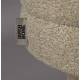 Banc Tissu Beige Fern Dutchbone Banquette d'Intérieur Tissu Chiné Bout de Lit Esprit Rétro 40x42x110cm