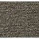 Banc Tissu Noir Fern Dutchbone Banquette d'Intérieur Tissu Chiné Bout de Lit Esprit Rétro 40x42x110cm