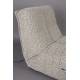 Fauteuil Hamilton Dutchbone Assise 1 Personne Inclinable en Tissu Chiné Cappucino Sofa Connecté 88x95x114cm