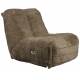 Fauteuil Hamilton Dutchbone Assise 1 Personne Inclinable en Tissu Chocolat Sofa Connecté 88x95x114cm