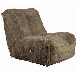 Fauteuil Hamilton Dutchbone Assise 1 Personne Inclinable en Tissu Chocolat Sofa Connecté 88x95x114cm