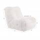 Fauteuil Hamilton Dutchbone Assise 1 Personne Inclinable en Tissu Chocolat Sofa Connecté 88x95x114cm