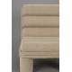 Fauteuil Tissu Beige Fern Dutchbone Assise d'Intérieur Tissu Chiné Sofa Sans Accoudoir 1 Personne Esprit Rétro 65x80x86cm