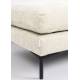 Pouf Summer Cream Zuiver Repose-Pieds Assise d'Appoint en Tissu 53x80x102cm