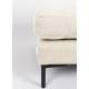 Pouf Summer Cream Zuiver Repose-Pieds Assise d'Appoint en Tissu 53x80x102cm