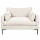 Fauteuil Summer Cream Zuiver Siège Assise de Salon en Tissu 82x101x125cm