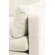 Canapé d'Angle Summer Cream Zuiver Banquette 7 Places Assise de Salon en Tissu 82x318x318cm
