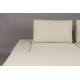 Canapé d'Angle Shelly Dutchbone Sofa avec Méridienne Gauche Tissu Chiné Blanc Assises de Salon Design 90x183,5x308cm