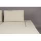 Canapé d'Angle Shelly Dutchbone Sofa avec Méridienne Droite Tissu Chiné Blanc Assises de Salon Design 90x183,5x308cm