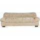 Canapé Douglas Dutchbone Sofa 3 Places Velours et Bois Assise de Salon Design Retro 78x102,5x214cm