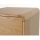 Chiffonnier Rise Zuiver Cabinet 5 Tiroirs en Frêne Couleur Naturelle Semainier 40x45x112cm