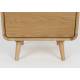 Chiffonnier Rise Zuiver Cabinet 5 Tiroirs en Frêne Couleur Naturelle Semainier 40x45x112cm