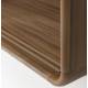 Etagère Rise Zuiver Rangement Mural 3 Niveaux 1 Niche Bois et Verre Bibliothèque à Poser 35x90x180cm