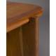 Table Basse Feller Dutchbone Table de Salon Acacia Guéridon Forme Angulaire 40x50x75cm