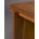 Table Basse Feller Dutchbone Table de Salon Acacia Guéridon Forme Angulaire 35x50x75cm