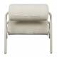 Fauteuil Lekima Blanc Cassé Zuiver Siège Assise de Salon en Tissu 70x87x93cm