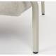 Fauteuil Lekima Blanc Cassé Zuiver Siège Assise de Salon en Tissu 70x87x93cm