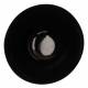 Applique Sum S Athezza Luminaire Mural Rond Noir Eclairage Tamisé 18x48x48cm