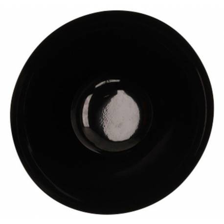 Applique Sum S Athezza Luminaire Mural Rond Noir Eclairage Tamisé 18x48x48cm