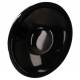 Applique Sum S Athezza Luminaire Mural Rond Noir Eclairage Tamisé 18x48x48cm