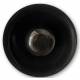 Applique Sum S Athezza Luminaire Mural Rond Noir Eclairage Tamisé 18x48x48cm