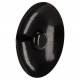 Applique Sum L Athezza Luminaire Mural Rond Noir Eclairage Tamisé 18x70x70cm