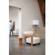 Fauteuil Oolong Zuiver Siège en Frêne et Tissu Bouclé Beige Assise 1 Place Avec Accoudoirs 72,5x76x90cm