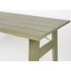 Table Extérieure Avenue Zuiver Table de Repas Rectangulaire En Pin Vert Sauge Mobilier de Jardin 75x79x180cm