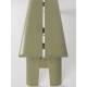 Banc Extérieur Avenue Zuiver Banquette 3 Personnes En Pin Vert Sauge Assise de Jardin 32x47x170cm