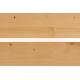 Banc Extérieur Avenue Zuiver Banquette 3 Personnes En Pin Naturel Assise de Jardin 32x47x170cm