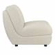 Fauteuil Mississipi Zuiver Assise Extérieur en Oléfine et Polypropylène Mobilier Extérieur Beige 82x83x100cm