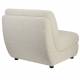 Fauteuil Mississipi Zuiver Assise Extérieur en Oléfine et Polypropylène Mobilier Extérieur Beige 82x83x100cm