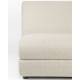 Fauteuil Mississipi Zuiver Assise Extérieur en Oléfine et Polypropylène Mobilier Extérieur Beige 82x83x100cm