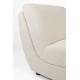 Fauteuil Mississipi Zuiver Assise Extérieur en Oléfine et Polypropylène Mobilier Extérieur Beige 82x83x100cm