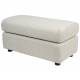 Pouf Mississipi Zuiver Assise Extérieur en Oléfine et Polypropylène Mobilier Extérieur Beige 40x40x82cm