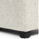 Pouf Mississipi Zuiver Assise Extérieur en Oléfine et Polypropylène Mobilier Extérieur Beige 40x40x82cm