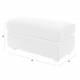 Pouf Mississipi Zuiver Assise Extérieur en Oléfine et Polypropylène Mobilier Extérieur Beige 40x40x82cm