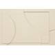 Meuble TV Faces Zuiver Enfilade 2 Portes 1 Niche Acier et Chêne Beige Meuble de Rangement Seventies 40x60x160cm