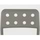 Lot de 4 Chaises Serra Woody Fauteuils de Table Polypropylène Gris Assises de Repas Extérieures 45,5x53x80cm